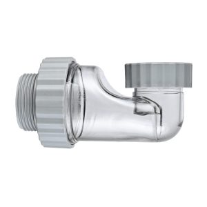 Special horizontal discharge deodorant cup for launching device