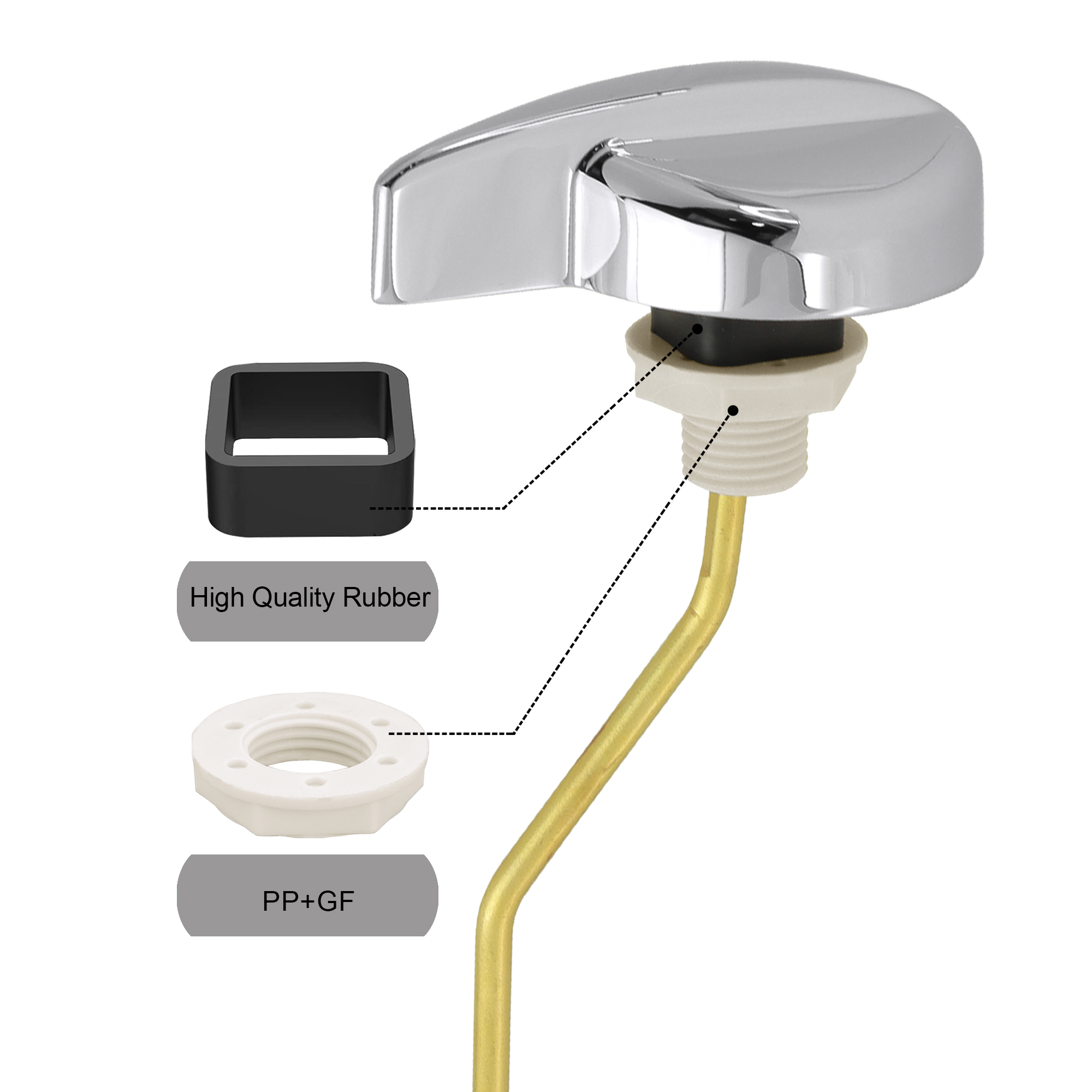 toilet flush handle - 图片 5